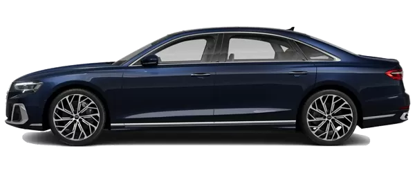 2025 Audi A8 L Firmament Blue Metallic Color