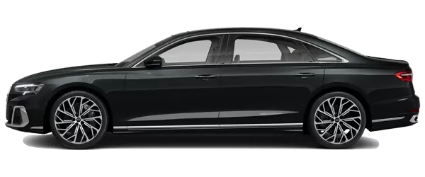 2025 Audi A8 L Vesuvius Grey Metallic Color