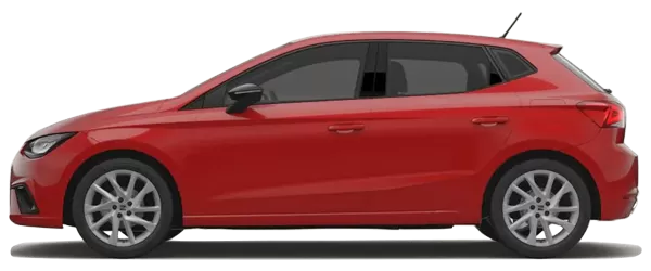 2025 Seat İbiza Saf Red Color