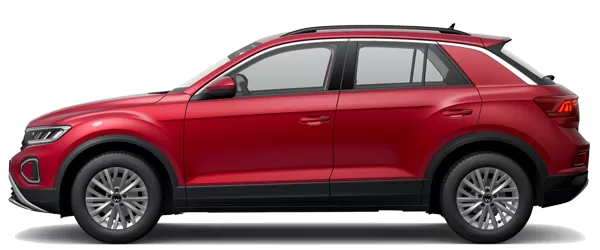 2025 Volkswagen T-Roc Mercan Kırmızı Color