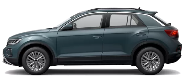 2025 Volkswagen T-Roc Petrol Smoke Bluesi Color